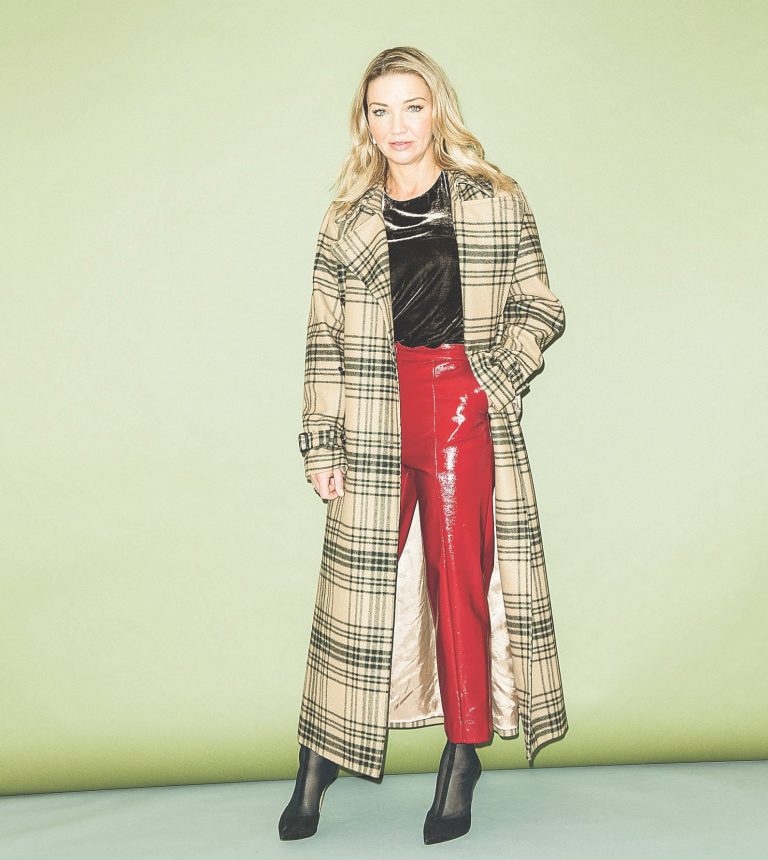 How to wear: a sensible trenchcoat less sensibly