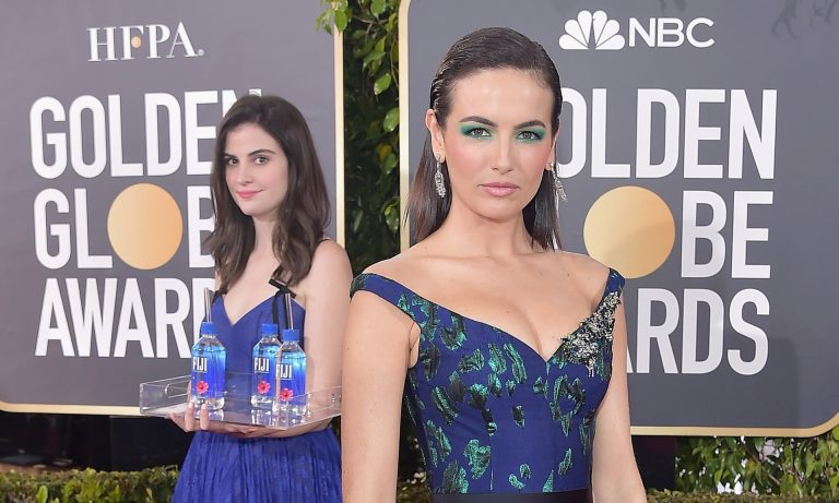 ‘Fiji Water girl’ suing company following Golden Globes hostess gig