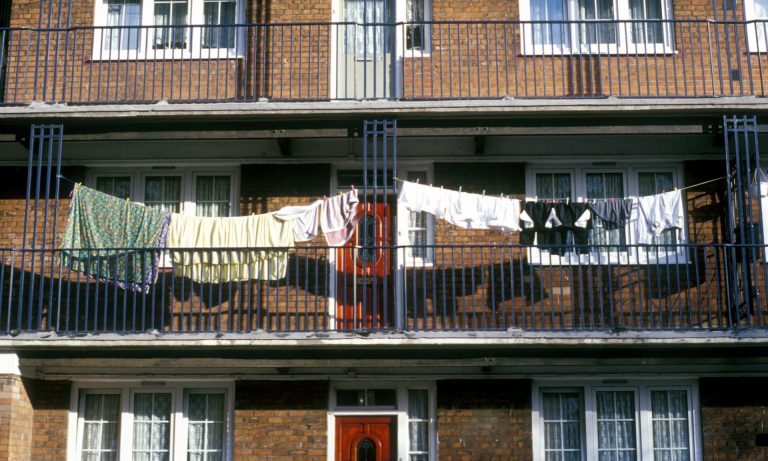 Overcrowding in social housing in England soars to 24-year high