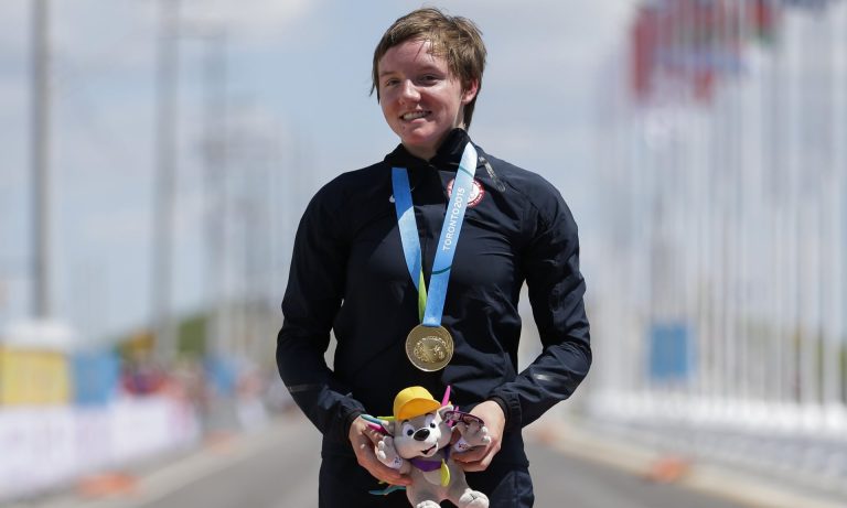 Kelly Catlin: cycling world champion suffered concussion in months before suicide