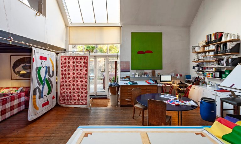 Gone to print: space and colour in a textile designer’s cottage