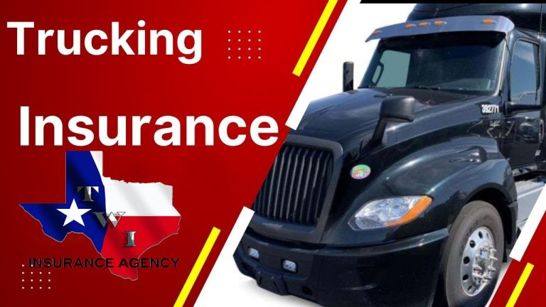 Trucking Insurance Amarillo, Texas