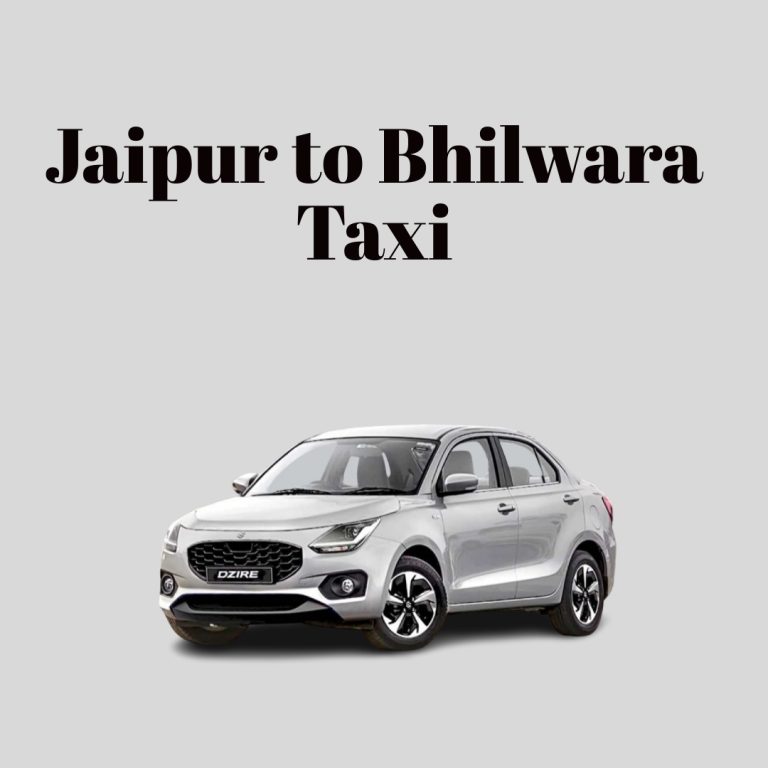 Om Taxi Zone | Jaipur to Bhilwara cab service