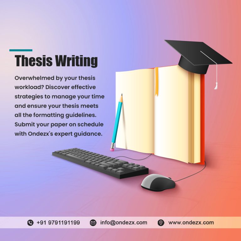 Thesis writing and editing