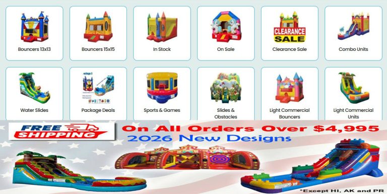 Heavy Duty Inflatable Water Slides: Why Durability Matters