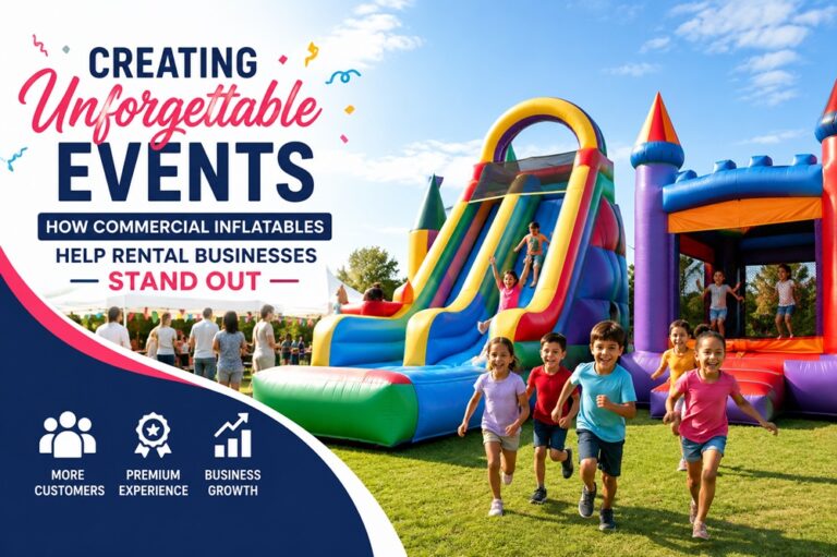 Creating Unforgettable Events: How Commercial Inflatables Help Rental Businesses Stand Out