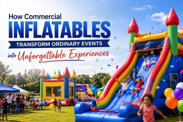 How Commercial Inflatables Transform Ordinary Events into Unforgettable Experiences