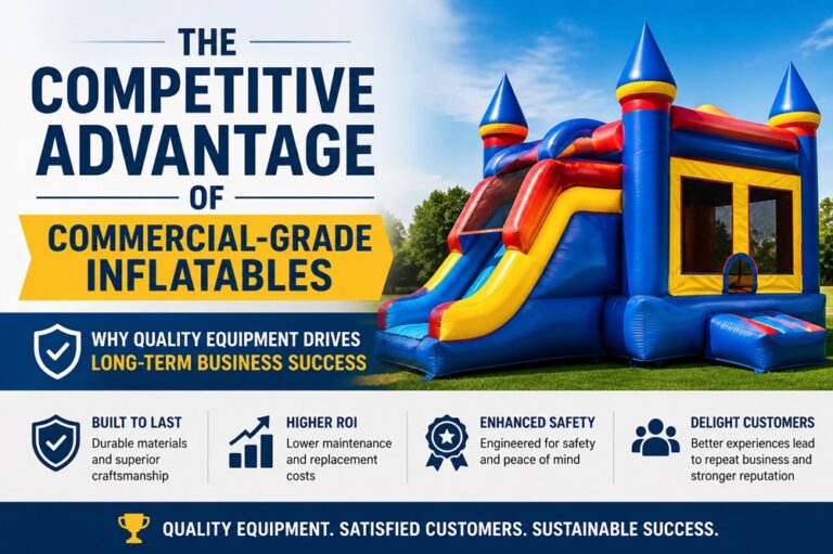 The Competitive Advantage of Commercial-Grade Inflatables: Why Quality Equipment Drives Long-Term Business Success