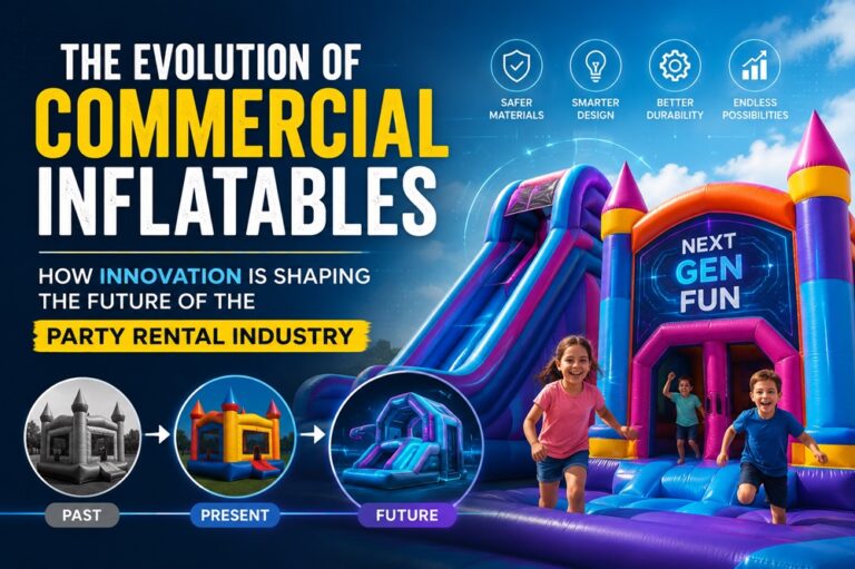 The Evolution of Commercial Inflatables: How Innovation Is Shaping the Future of the Party Rental Industry