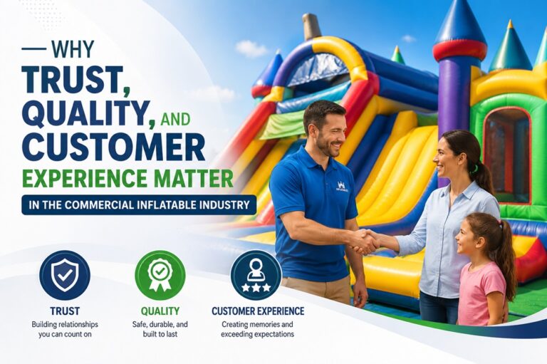 Why Trust, Quality, and Customer Experience Matter in the Commercial Inflatable Industry