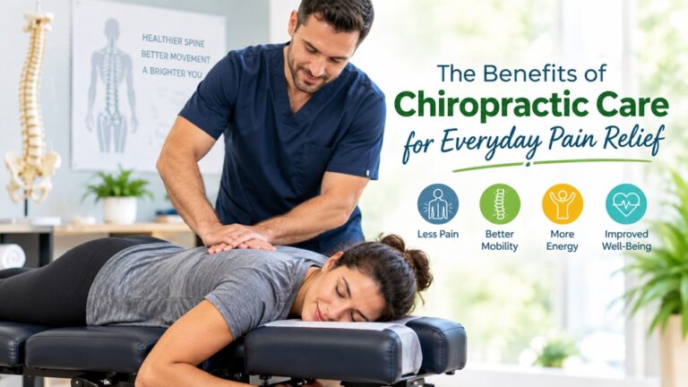 The Benefits of Chiropractic Care for Everyday Pain Relief